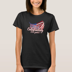 celebrating USA 250 independence t-shirt