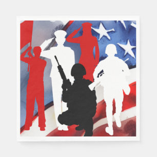 Celebrating Veterans Napkin