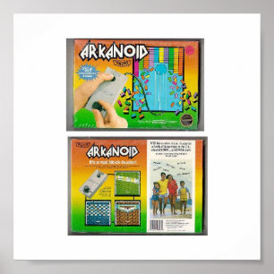 CELEBRATING VINTAGE GAMES POSTER