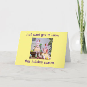 **CELEBRATING WITH YOU** THIS HOLIDAY SEASON  CARD