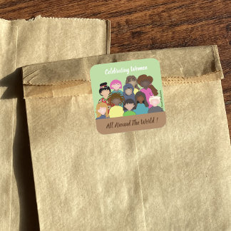 Celebrating Women All Around The World Stickers