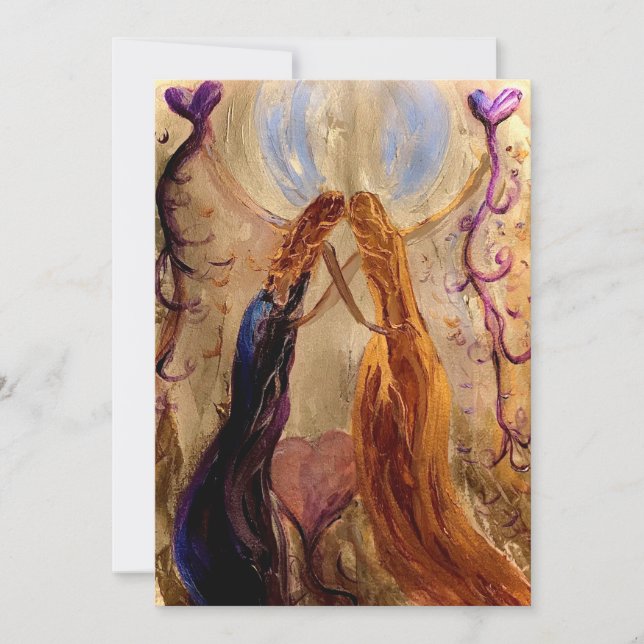 Celebrating Women Flat Notecard (Front)