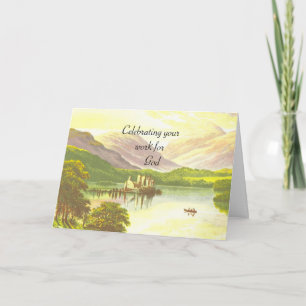 Celebrating your work for God Holiday Card