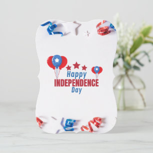 #CelebratingHsppyIndependenceDayFlatHolidayCard Holiday Card