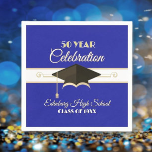 Celebration! 50 Year Class Reunion Napkins