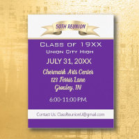 Celebration!  50th Class Reunion Invitation