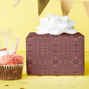 Celebration Abstract Geometric Liquid Art Wrapping Paper