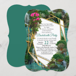 Celebration at the Magical Fantasy Lake Invitation