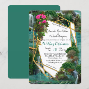 Celebration at the Magical Fantasy Lake Invitation