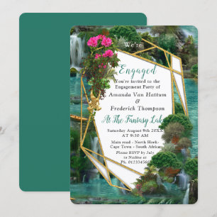 Celebration at the Magical Fantasy Lake Invitation