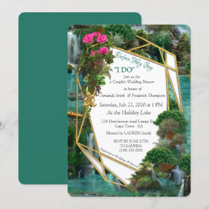 Celebration at the Magical Fantasy Lake Invitation