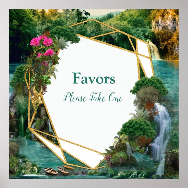 Celebration at the Magical Fantasy Lake Poster (Front)