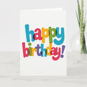 Celebration Birthday Card
