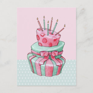 Celebration Cake Postcard