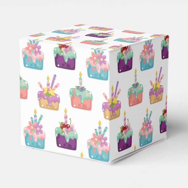 Celebration Cakes Favour Box (Back Side)