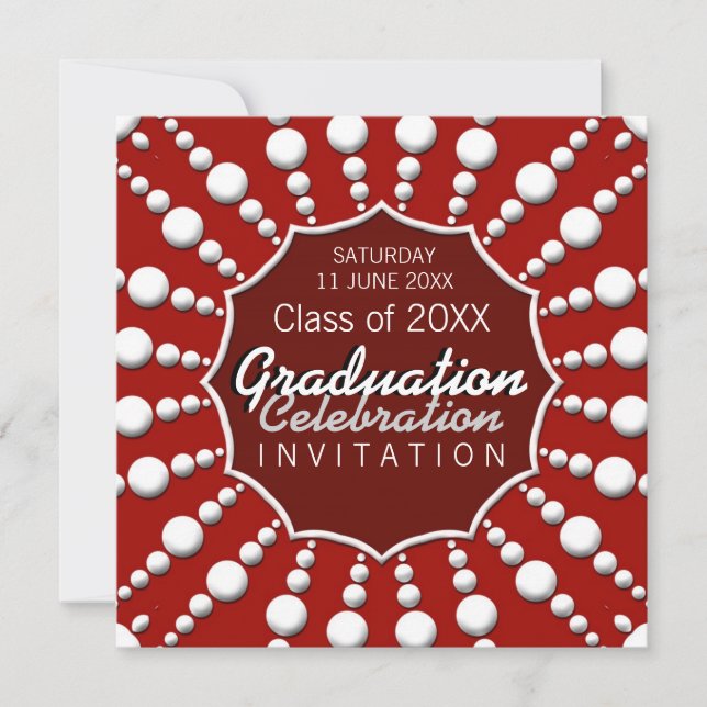 Celebration Circle Graduation Invitation (Front)
