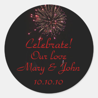 Celebration! Classic Round Sticker