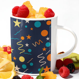Celebration Confetti Shapes Coffee Mug