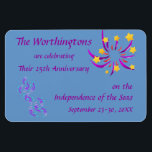 Celebration Cruise Cabin Door Marker Magnet<br><div class="desc">It's a celebration!  Whether it's an anniversary,  a birthday,  a retirement,  graduation,  or other special occasion,  mark the event and your stateroom door,  with this personalised stateroom door marker.</div>