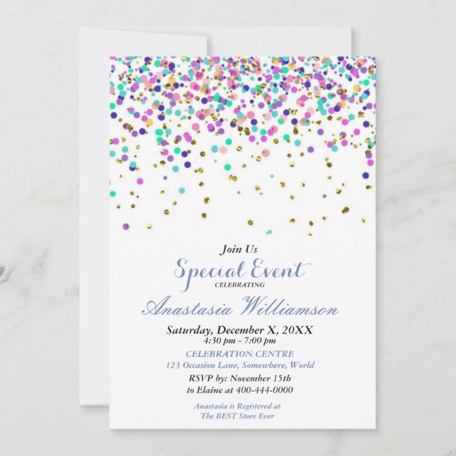 CELEBRATION EVENT INVITE (Front)