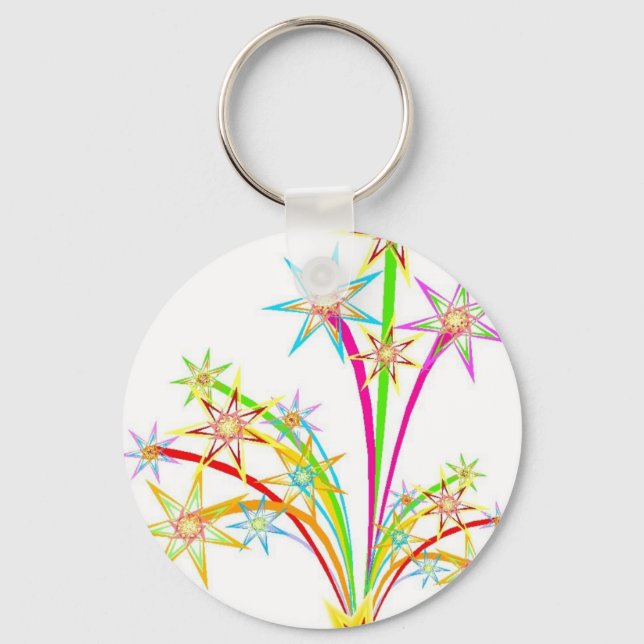 Celebration fireworks key ring (Front)