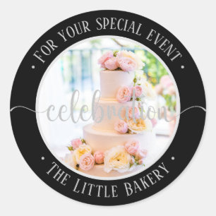 Celebration for your spesial event classic round sticker