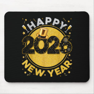 Celebration Happy New Year Eve 2026 Party Men Wome Mouse Mat