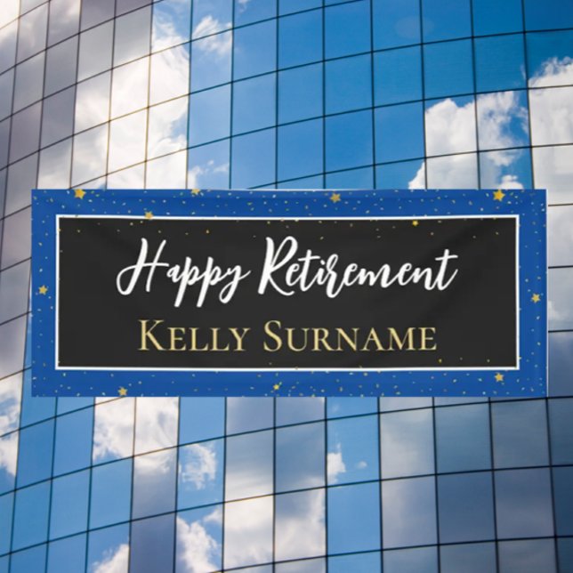 Celebration! Happy retirement banner  (Creator Uploaded)