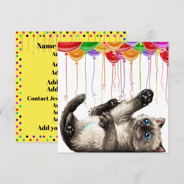 Celebration Invitation (Front/Back)