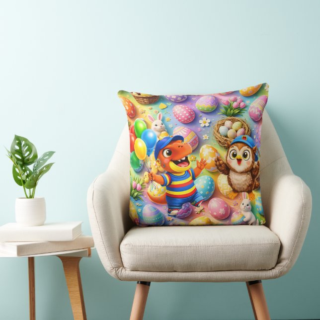 Celebration kids bedroom throw cushion (Chair)