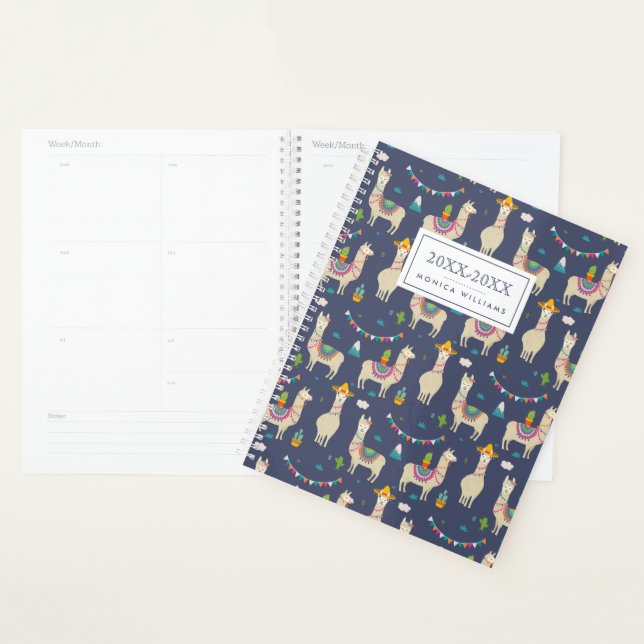 Celebration Llama Pattern Planner (Display)