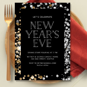 Celebration New Year's Eve Invitation