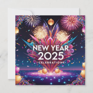 Celebration Newyear Holiday Card