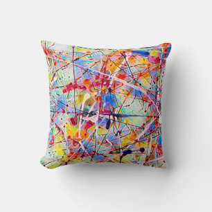 Celebration No. 4 Throw Pillow