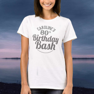 Celebration of Age 80th Birthday T-Shirt
