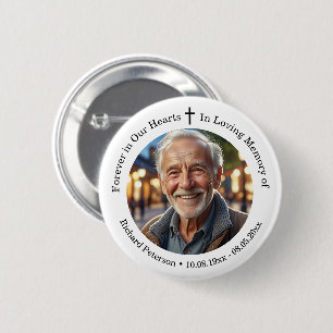 Celebration of Life 1 Special Photo  6 Cm Round Badge