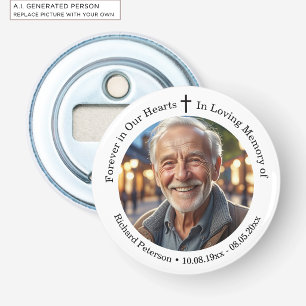 Celebration of Life 1 Special Photo Keepsake Bottle Opener
