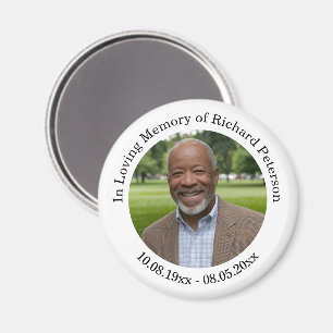 Celebration of Life 1 Special Photo Magnet