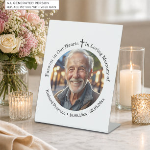 Celebration of Life 1 Special Photo Pedestal Sign