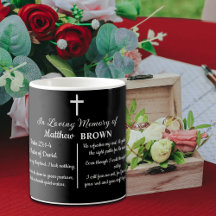 Celebration Of Life Bible Verse Funeral Keepsake