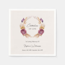 Celebration of Life Fall Floral  Wreath 