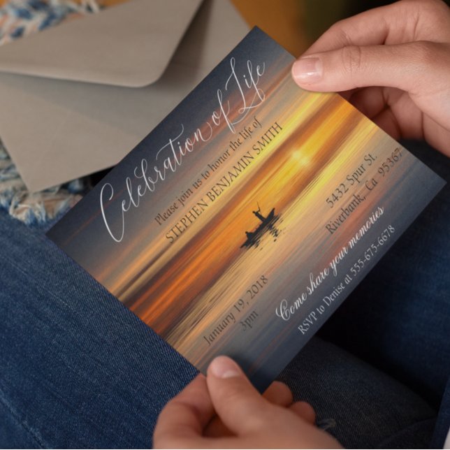 Celebration of Life Fishing Lake Sunset Sunrise In (Creator Uploaded)