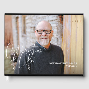 Celebration of Life Full Photo Guest Book