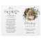 Celebration of Life Funeral Folded Program