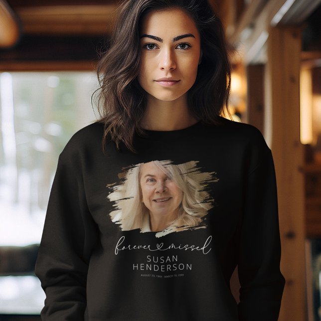 Celebration of Life Funeral Photo Keepsake Sweatshirt (Creator Uploaded)