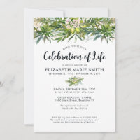 Celebration of Life Greenery Funeral Memorial