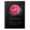 Celebration of Life Guest Book, Pink Rose