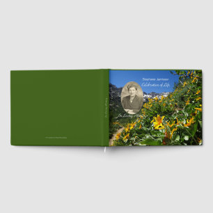 Celebration of Life Guest Book with Photo, Name
