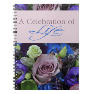 Celebration of Life guestbook Notebook