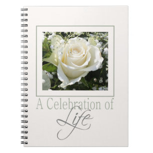 Celebration of Life guestbook Notebook